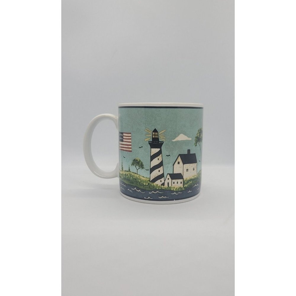 Coastal Breeze Warren Kimble By Sakura 1998 10 Oz Mug